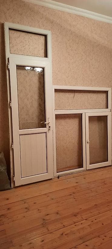 lövhe: Taxta məbəx/otaq qapısı - Material: təbii ağac karkas və üzlük - — 2