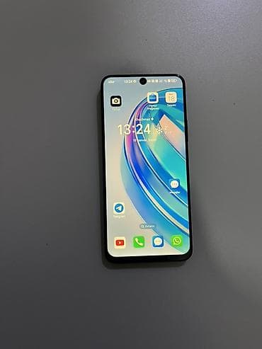 Honor X8a, 128 GB, rəng - Qara, Barmaq izi