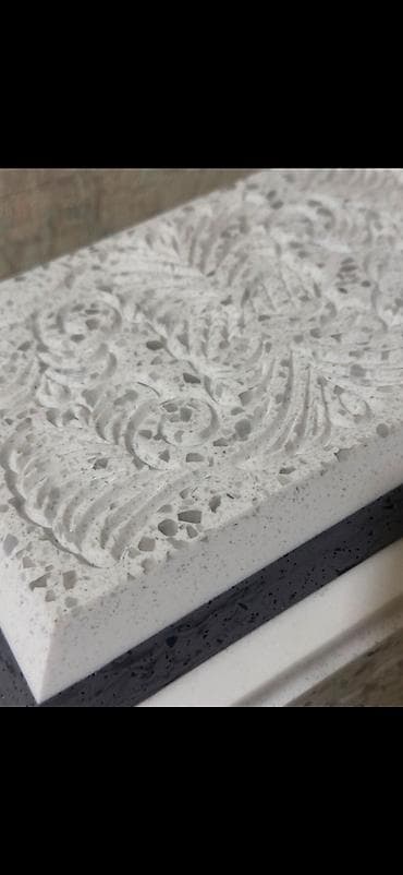 dekor evler: Qranit/akril daşdan dekorativ qutu - Material: süni daş/qranit tipli — 4