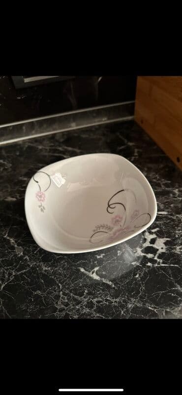 qəfədan: Чайный набор, цвет - Белый, Фарфор — 3