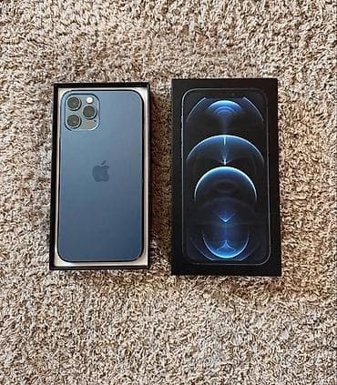 IPhone 12 Pro, 512 GB, Göy, Face ID