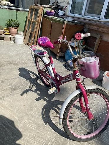 bicycle: İşlənmiş İki təkərli Uşaq velosipedi 20", sürətlərin sayı: 1, Ünvandan götürmə, Ödənişli çatdırılma — 2