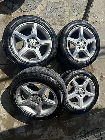 saypa masin: Mercedes-Benz AMG tərzli 5 şüalı yüngül lehimli disk və (4 ədəd) R16 — 2