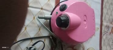 dirnaq qurudan aparat: Manikür/frez aparatı – masaüstü tip - Rəng: çəhrayı korpus, metal — 1