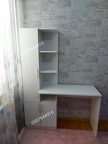 Kompüter masası, Yeni, Açılmayan, Laminat, Dördbucaq masa lalafo.az -da Kompüter masası, Yeni, Açılmayan, Laminat, Dördbucaq masa