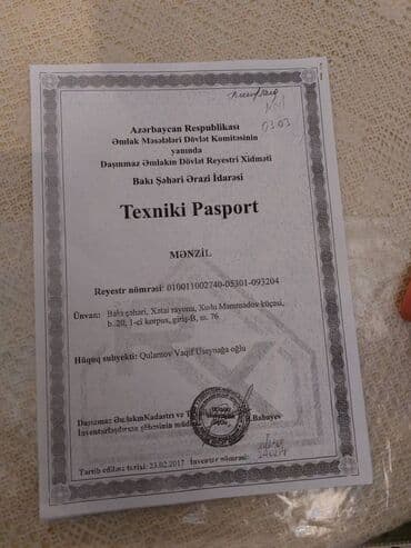 sumqayıt kreditle evler: 2 otaqlı, Yeni tikili, m. Həzi Aslanov, 62 kv. m — 20