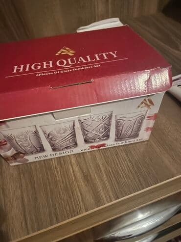 yuxuda xrustal qab görmek: Stəkanlar, Xrustal, 6 ədədli dəst, 200 ml, Rusiya — 5