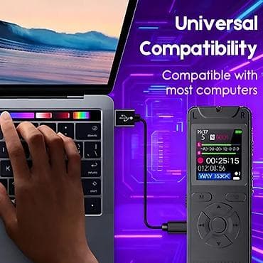 Наушники: Rəqəmsal səs yazıcı – səsə aktivləşən qeyd - 5 səviyyəli səsə — 3