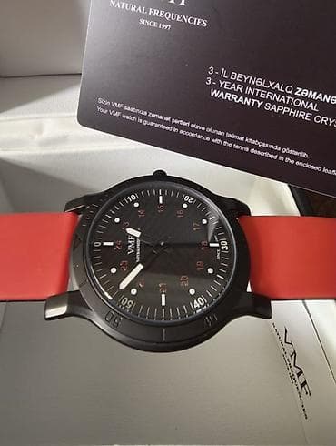 saatla: İşlənmiş, Qol saatı, VMF, rəng - Qara — 5