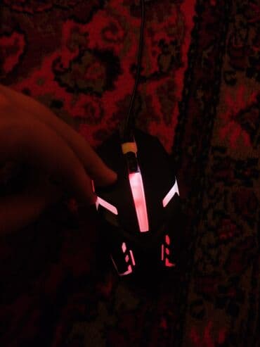 Printerlər: Oyunçu kompüter siçanı – simli, LED işıqlı - Dizayn: Futuristik — 3