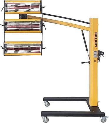 osram lampa: Solary infraqırmızı boya quruducu — üç panelli, mobil, şaquli stativ — 1