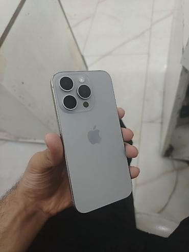 iphone x plus: IPhone 15 Pro, Gümüşü — 1
