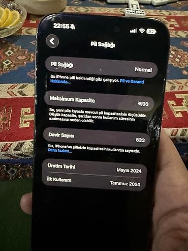 resmi note 9 pro: IPhone 15 Pro Max, Blue Titanium, Face ID — 4