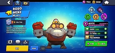 Brawl Stars hesabı – yüksək kuboklu və nadir məzmunlu - Ümumi kubok — 4