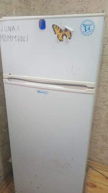 İşlənmiş 1 qapılı Cinar Soyuducu Satılır, rəng - Ağ, Dolab içi