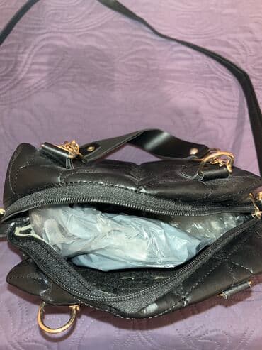 женские маленькие рюкзаки: Trendyoldan alınıb.
25 manata alınıb, heç vaxt taxılmayıb — 2