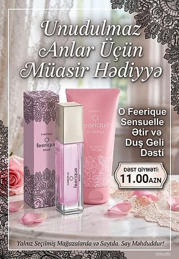 Hədiyyəlik dəst cəmi 11azn