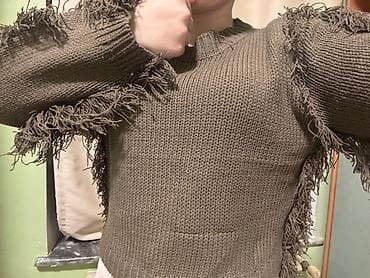 daş qaş: Sviter, rəng - Yaşıl — 3