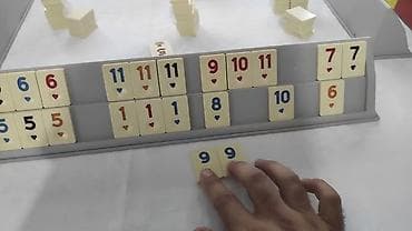 İdman çantaları: Okey daşları yüksək keyfiyyətli, davamlı melamin materialdandir — 1