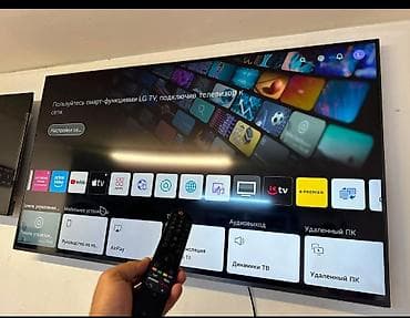 on bir tv: LG 152sm smart 4K televizor demek olarki hec istifade olumayib 750 man — 1