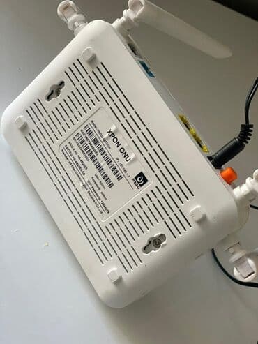 cin internet paketleri: HSGQ brendinin ağ rəngli, dörd xarici antenası olan ONU tipli optik — 3