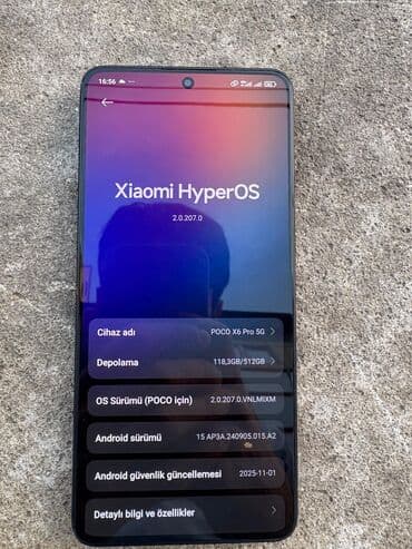 телефон fly 5: Poco X6 Pro 5G, 512 ГБ, цвет - Черный, Сенсорный — 5