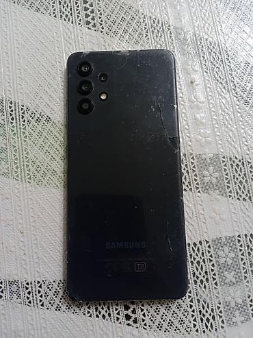 nokia sensor telefonlar: Samsung Galaxy A32, 64 GB, rəng - Qara, Barmaq izi — 4