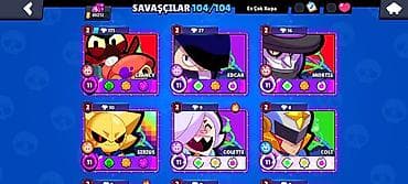 brawl stars 2: Brawl Stars oyun hesabı – yüksək inkişaf etmiş profil - Kupa: 85,212+ — 10