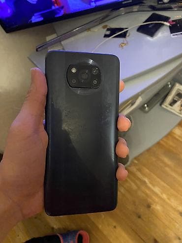 samsung j 10: Poco X3 NFC, 128 GB, rəng - Göy, Face ID — 3