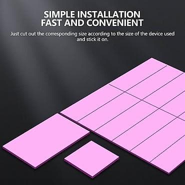 komputer klaviatura: CPU thermal pad Maxtor AP-14 120*120*1.0mm Maxtor AP-14, CPU və — 8