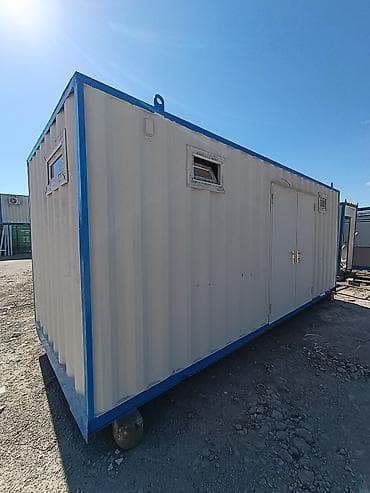 Modul tipli sanitariya-konteyneri - Daşına bilən metal karkaslı