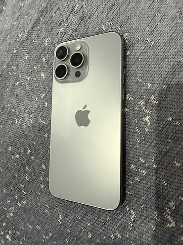 ucuz apple telefon: IPhone 15 Pro Max, Natural Titanium, Simsiz şarj — 5