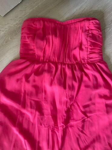 hamilələr üçün: Hamile qadinlara uygun. Bu çəhrayı strapless don zərif və rahat bir — 1