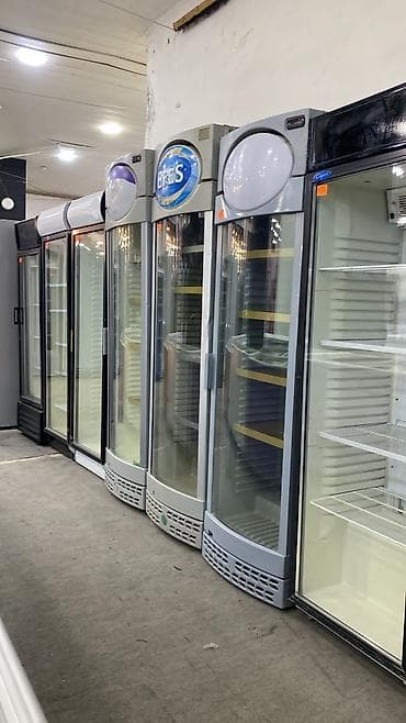 vitrin panel: Mağaza və iaşə obyektləri üçün şüşə qapılı vitrinalı soyuducular. - — 1