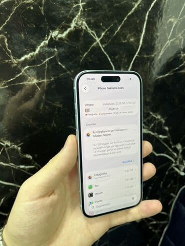 Mətbəx texnikası: IPhone 15, 256 GB, Mavi, Face ID — 4