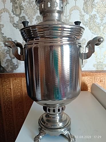 samovar satışı: 5 .litir yarim qədimi od samavari.vəziyəti.ela az işlənmişsuper — 4