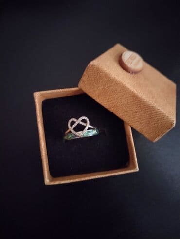 tek qaş üzüklər: Üzük, Gümüş — 1