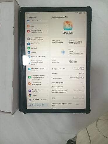 asus vivobook max: HONOR Pad X8a planşet Texniki xüsusiyyətlər: - Ekran: 10.1" IPS, 1920 — 3