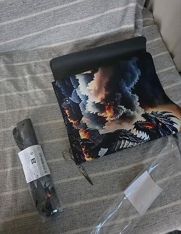 Masaüstü kompüterlər və komponentlər: Məhsul: Böyük ölçülü oyun masasüstü mousepad – “Əjdaha” dizaynı - — 1