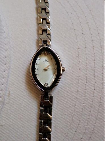 saatları: İşlənmiş, Qol saatı, rəng - Gümüşü — 2