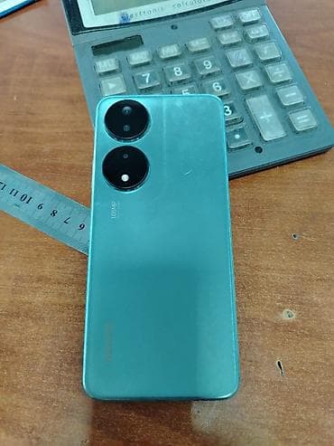 2.el telefon iphone: Honor X7b, 128 GB, rəng - Göy, İki sim kartlı — 2