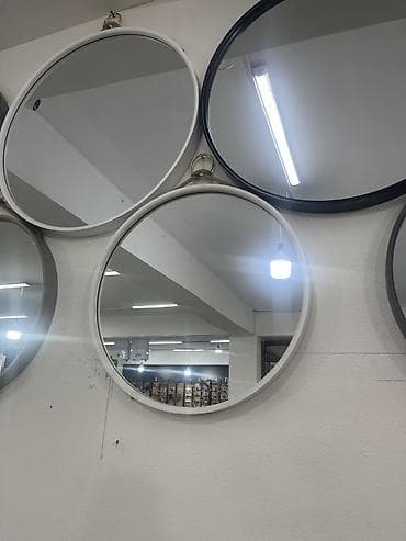 guzgü: Güzgü Divar üçün, Dairə, Dekorativ, Çərçivə ilə — 2