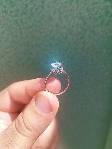 Nişan, Üzük, Versace, Gümüş, 5.00+ Karat