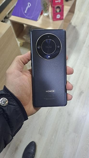 işlemiş telefonlar: Honor X9b, 256 GB, rəng - Qara, Sensor — 1