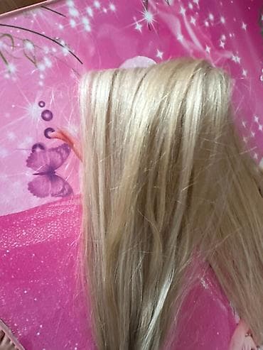 Şəxsi əşyalar: Təbii saç qaynaq üçün blond satılır 100 ədəd 65-70 sm — 2