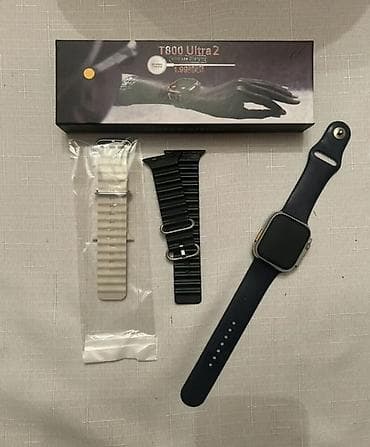 T800 Ultra 2 ağıllı saat - Simsiz enerji doldurma dəstəyi - 1.99" — 2