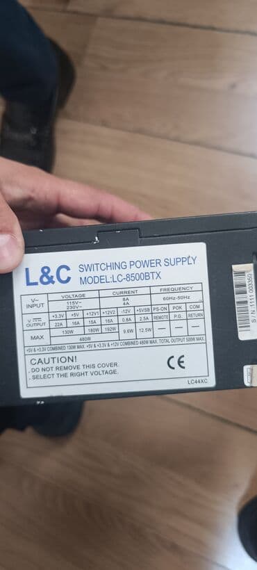 комплектующие для пк в баку: Qida bloku 500 W, İşlənmiş — 2