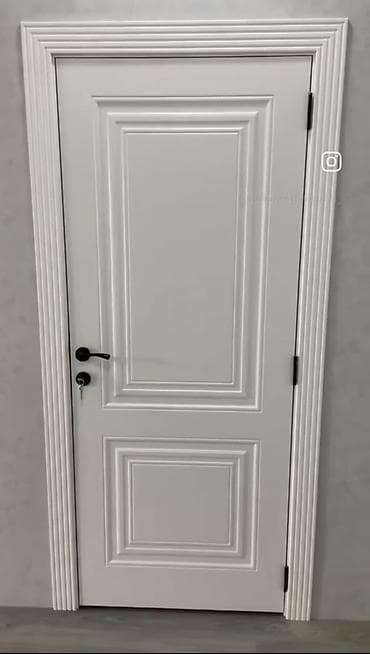 bortik desti: Qonaq otağı üçün Yeni Otaq qapısı 90x205 sm Naliçnik ilə, Zəmanətli, Ödənişli quraşdırma, Pulsuz çatdırılma — 5
