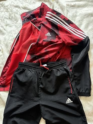 Мужской спортивный костюм, Adidas, One size, цвет - Красный — 2