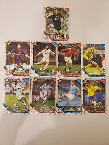 messi formaları: Futbol kolleksiya kartları dəsti Məzmun: - Top futbolçuların şəkilli — 1